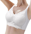 Women's Seamless Thin Bra with Soft Support, Big Bust, Small Cup Semi-Firm ZP414