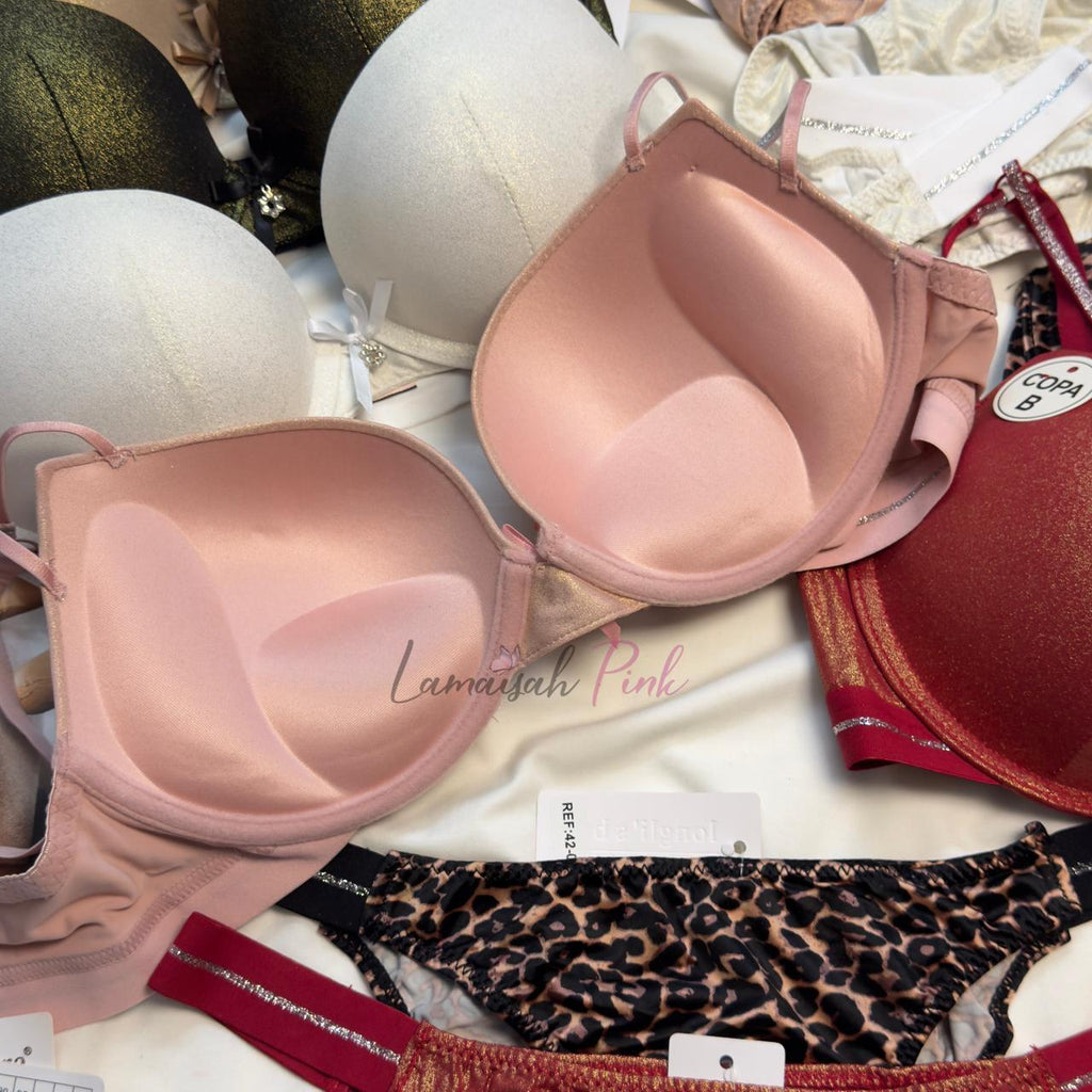 Premiumm Victor*a's Secret Push up Bra Set